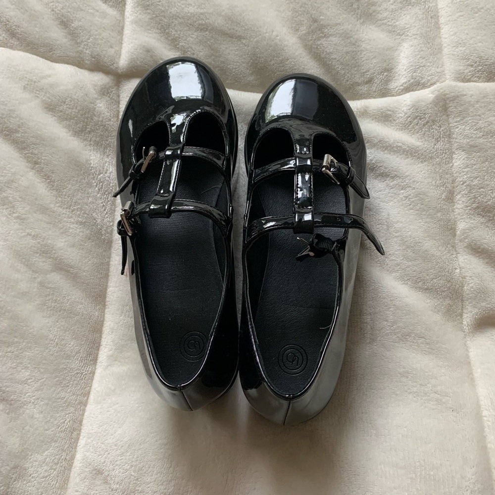 Mary Jane Platform Shoes